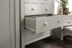 GFW Lancaster 4 Piece Bedroom Bundle Mega Deal Wardrobe, Drawers & 2 bedsides in Light Grey-18195