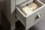 GFW Lancaster 4 Piece Bedroom Bundle Mega Deal Wardrobe, Drawers & 2 bedsides in Light Grey-18202