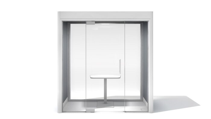 Frem Oasis Linear Duo 2 person Private meeting Booth with Optional Extras-18286