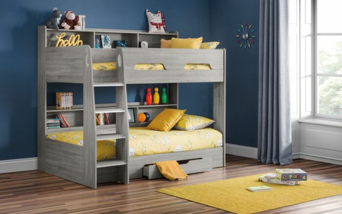 julian bowen Orion Bunk - Grey Oak-0