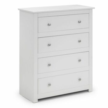 julian bowen Radley 4 Drawer Chest - White-0