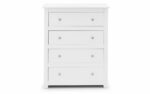 julian bowen Radley 4 Drawer Chest - White-17344