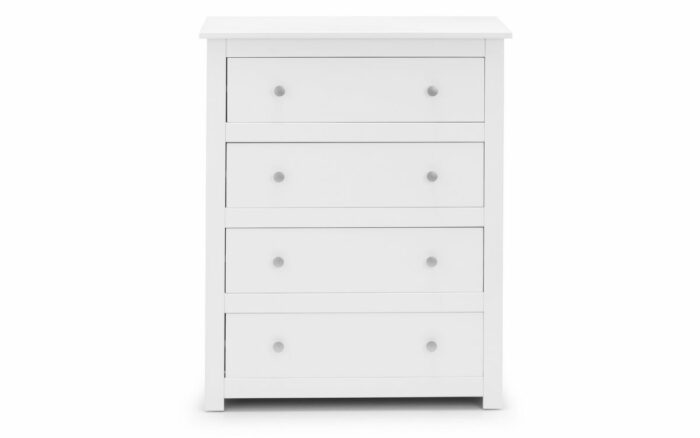 julian bowen Radley 4 Drawer Chest - White-17344
