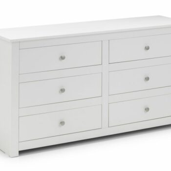 julian bowen Radley 6 Drawer Chest - White-0