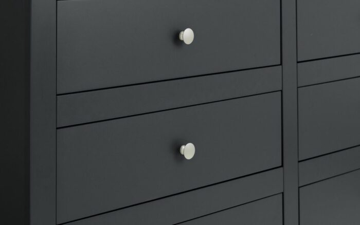 julian bowen Radley 6 Drawer Chest - Anthracite-17373