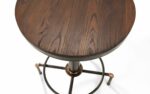 julian bowen Rockport Pipework Barstool rustic elm-17590