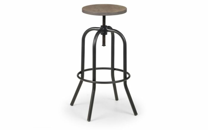 julian bowen Spitfire Industrial Stool mocha elm-0