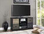 Dorel Mercer TV Console with Multicolored Door for TVs up to 50” -16871