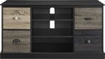 Dorel Mercer TV Console with Multicolored Door for TVs up to 50” -16870