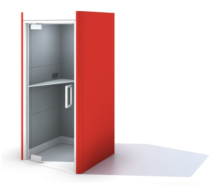 Frem Oasis Linear Duo Telephone Booth with Optional Extras-18378
