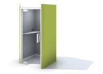 Frem Oasis Linear Duo Telephone Booth with Optional Extras-18373