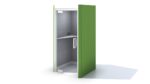 Frem Oasis Linear Duo Telephone Booth with Optional Extras-18380