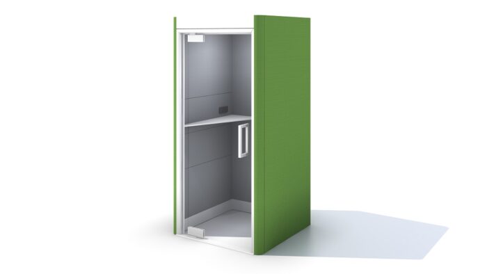 Frem Oasis Linear Duo Telephone Booth with Optional Extras-18380