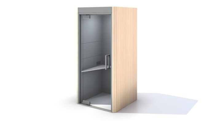 Frem Oasis Linear Duo Telephone Booth with Optional Extras-18374