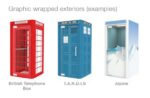 Frem Oasis Linear Duo Telephone Booth with Optional Extras-18381