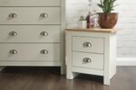 GFW Lancaster 3 Piece Bedroom Bundle Mega Deal Wardrobe, Drawers & 1 bedside in Cream-18578