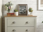 GFW Lancaster 3 Piece Bedroom Bundle Mega Deal Wardrobe, Drawers & 1 bedside in Cream-18579