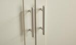 GFW Lancaster 3 Piece Bedroom Bundle Mega Deal Wardrobe, Drawers & 1 bedside in Cream-18575