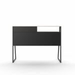 Alphason Salcombe Home Office Desk in Oak & Black-18592