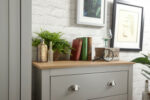 GFW Lancaster 3 Piece Bedroom Bundle Mega Deal Wardrobe, Drawers & 1 bedside in Light Grey-18560