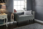 GFW Balmoral Storage Window Seat in Grey Chenille-18602