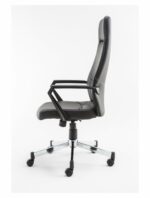 Alphason Brooklyn High Back Executive Chair in Black Faux Leather-18619