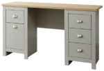 GFW Lancaster Study Desk with Storage in Light Grey-0