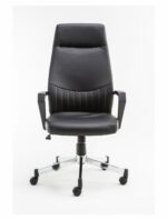 Alphason Brooklyn High Back Executive Chair in Black Faux Leather-0