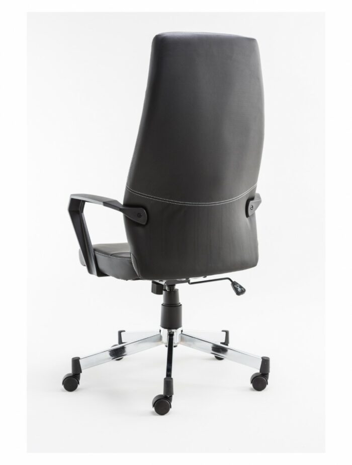 Alphason Brooklyn High Back Executive Chair in Black Faux Leather-18620