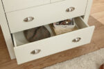 GFW Lancaster 2 Door 2 Drawer Wardrobe Ivory Cream-18781