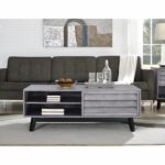 Dorel Vaughn Coffee Table in Grey Oak-18889
