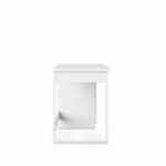 Alphason Bridport White Gloss Storage Desk-18922