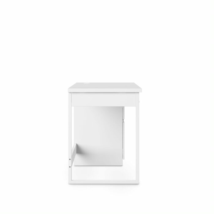 Alphason Bridport White Gloss Storage Desk-18922