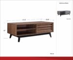 Dorel Vaughn Coffee Table in Grey Oak-18883