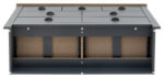 GFW Lancaster 7 Drawer Merchants Chest Slate Blue-20085