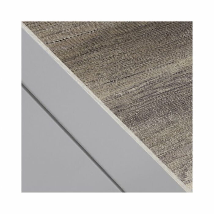 Dorel Carver coffee table in grey/weathered oak -19160