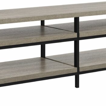 Dorel Elmwood tv stand in Distressed grey oak-0
