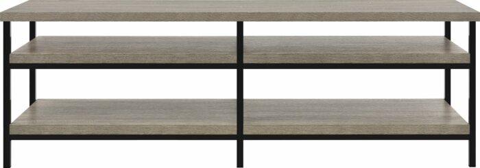 Dorel Elmwood tv stand in Distressed grey oak-19291