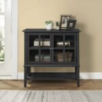 Dorel Franklin 2 door storage cabinet in White or grey or black-19428