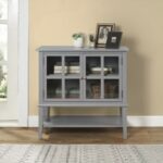 Dorel Franklin 2 door storage cabinet in White or grey or black-19442