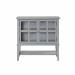 Dorel Franklin 2 door storage cabinet in White or grey or black-19429