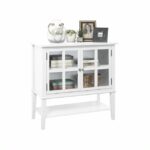 Dorel Franklin 2 door storage cabinet in White or grey or black-19440