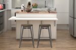 Dorel Fusion Counter stool in Gun metal, silver or Bronze Pack of 2-19535