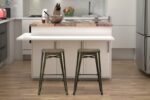 Dorel Fusion Counter stool in Gun metal, silver or Bronze Pack of 2-19537