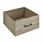 Dorel Landon Bookcase in distressed grey oak-19605