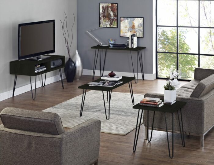 Dorel Owen Retro Hairpin End table-19766