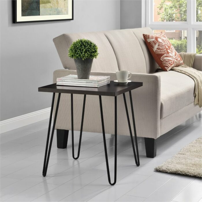 Dorel Owen Retro Hairpin End table-19770
