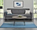Dorel Owen Retro round coffee table-19817