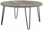 Dorel Owen Retro round coffee table-19820