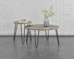 Dorel Owen Retro round coffee table-19815